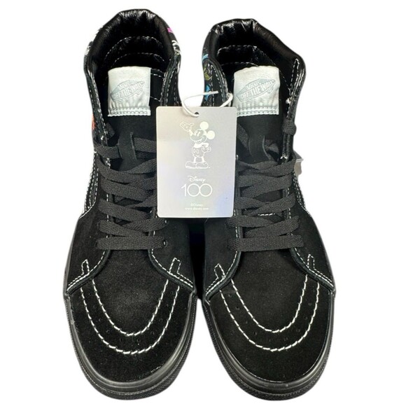Vans X Disney 100th Villains Sk8 Hi Sneakers Shoes Black Mens 4.5 Womens 6 New - Picture 4 of 9